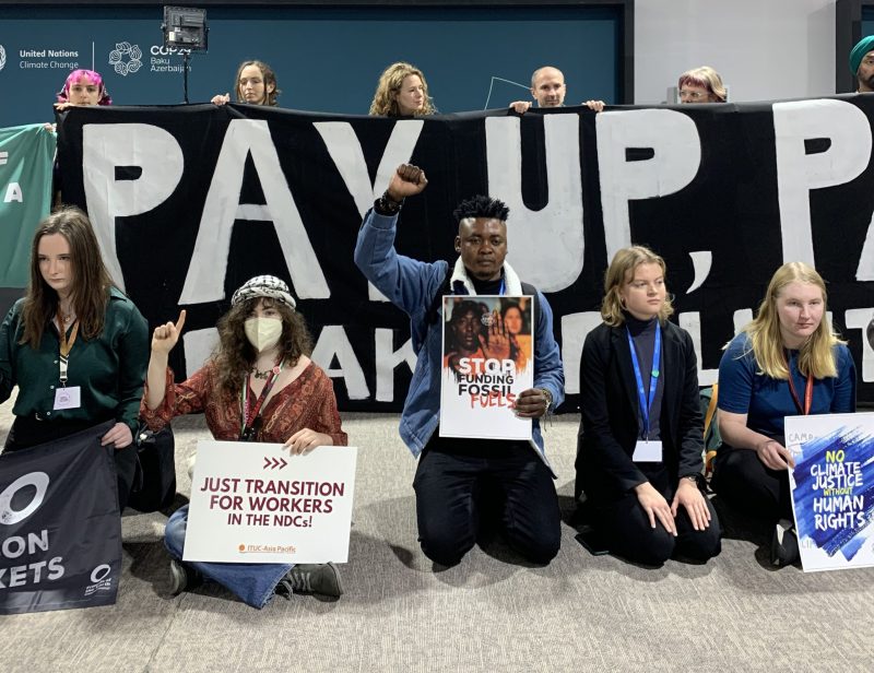 After Baku setback, activists call for ‘just transition’ to be front and centre at COP30